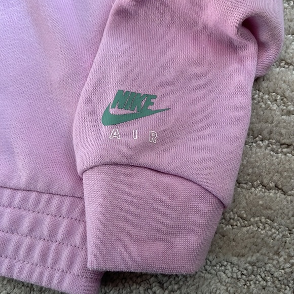 Girls Nike Air Crewneck Sweatshirt w/ slit sz 3T - Picture 3 of 5
